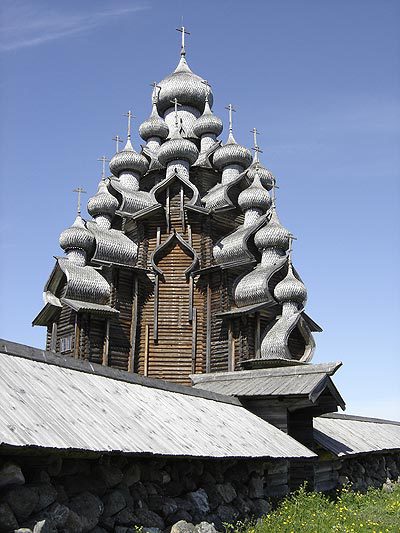 Преображенская Церковь на острове Кижи ЕГЭ